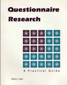 Questionnaire Research : A Practical Guide, Paperback Book Questionnaire Research : A Practical Guide, Paperback Book
