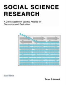 Social Science Research : A Cross Section of Journal Articles for Discussion & Evaluation, Paperback Book Social Science Research : A Cross Section of Journal Articles for Discussion & Evaluation, Paperback Book
