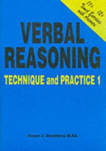 Verbal Reasoning : Technique and Practice No. 1, Paperback / softback Book Verbal Reasoning : Technique and Practice No. 1, Paperback / softback Book