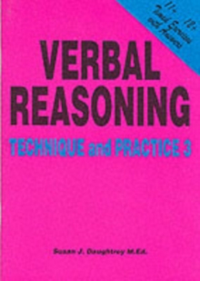 Verbal Reasoning : Technique and Practice No. 3, Paperback Book Verbal Reasoning : Technique and Practice No. 3, Paperback Book