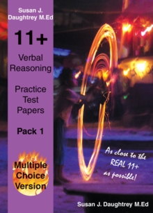 11+ Verbal Reasoning Test Papers : Multiple Choice Version, Paperback / softback Book 11+ Verbal Reasoning Test Papers : Multiple Choice Version, Paperback / softback Book