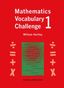 Mathematics Vocabulary Challenge One : 36 Blackline Worksheets ages 5-7