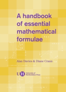 A Handbook of Essential Mathematical Formulae, Spiral bound Book A Handbook of Essential Mathematical Formulae, Spiral bound Book