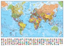 World political laminated