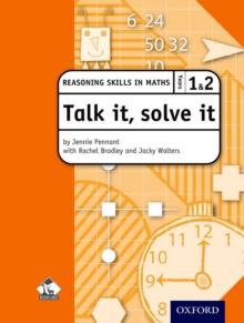Talk it, Solve it - Reasoning Skills in Maths Yrs 1 & 2, Mixed media product Book Talk it, Solve it - Reasoning Skills in Maths Yrs 1 & 2, Mixed media product Book