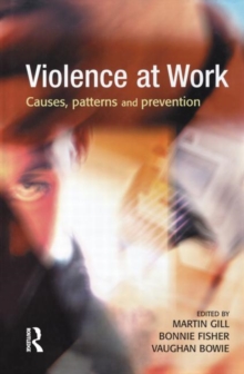 Violence at Work, Hardback Book Violence at Work, Hardback Book