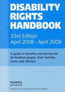 Disability Rights Handbook, Paperback Book Disability Rights Handbook, Paperback Book