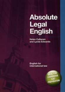 DBE:ABSOLUTE LEGAL ENGLISH BK& CD, Mixed media product Book DBE:ABSOLUTE LEGAL ENGLISH BK& CD, Mixed media product Book