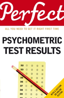 Perfect Psychometric Test Results, Paperback Book Perfect Psychometric Test Results, Paperback Book