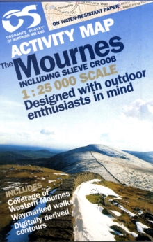 Mournes Activity (inc Croob), Sheet map, folded Book Mournes Activity (inc Croob), Sheet map, folded Book