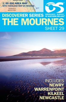 Mournes, Sheet map, folded Book Mournes, Sheet map, folded Book