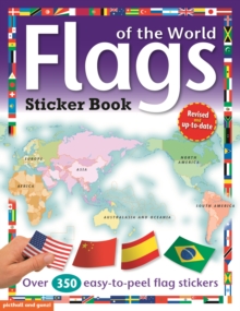 Flags of the World Sticker Book, Paperback Book Flags of the World Sticker Book, Paperback Book
