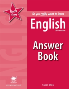 So you really want to learn English Book 1 Answer Book, Paperback Book So you really want to learn English Book 1 Answer Book, Paperback Book