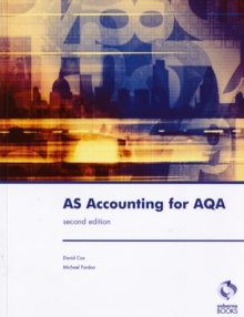 AS Accounting for AQA, Paperback Book AS Accounting for AQA, Paperback Book