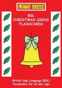 Let's Sign BSL Christmas Signs, Cards Book Let's Sign BSL Christmas Signs, Cards Book