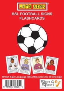 Let's Sign BSL Football Signs Flashcards : British Sign Language, Loose-leaf Book Let's Sign BSL Football Signs Flashcards : British Sign Language, Loose-leaf Book