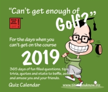 Cant Get Enough of Golf B 2019, Paperback Book Cant Get Enough of Golf B 2019, Paperback Book