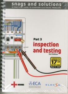 NICEIC 5612 SNAGS 3 3RD AMD, Spiral bound Book NICEIC 5612 SNAGS 3 3RD AMD, Spiral bound Book