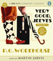 Very Good, Jeeves : Volume 1, CD-Audio Book Very Good, Jeeves : Volume 1, CD-Audio Book