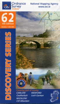 Carlow, Wexford, Wicklow, Sheet map, folded Book Carlow, Wexford, Wicklow, Sheet map, folded Book