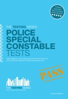 Police Special Constable Tests, Paperback Book Police Special Constable Tests, Paperback Book