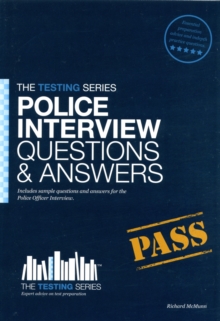 Police Officer Interview Questions & Answers, Paperback Book Police Officer Interview Questions & Answers, Paperback Book