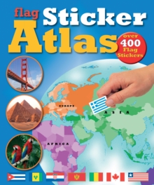 Flag Sticker Atlas, Paperback Book Flag Sticker Atlas, Paperback Book