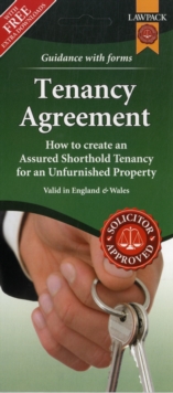 Unfurnished Tenancy Agreement Form Pack, Mixed media product Book Unfurnished Tenancy Agreement Form Pack, Mixed media product Book