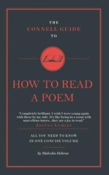 The Connell Guide to How to Read a Poem