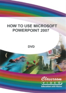 How to Use Microsoft PowerPoint 2007, DVD DVD How to Use Microsoft PowerPoint 2007, DVD DVD