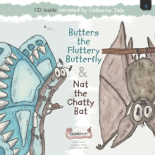 Butters the Fluttery Butterfly & Nat the Chatty Bat, Mixed media product Book Butters the Fluttery Butterfly & Nat the Chatty Bat, Mixed media product Book