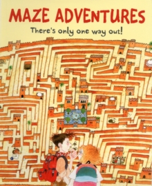 Maze Adventures, Paperback Book Maze Adventures, Paperback Book