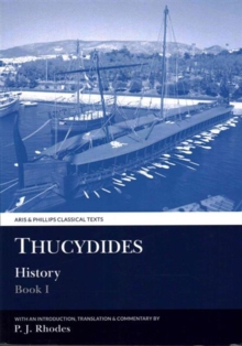 Thucydides: History Book I, Paperback / softback Book Thucydides: History Book I, Paperback / softback Book