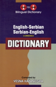 English-Serbian & Serbian-English One-to-One Dictionary, Hardback Book English-Serbian & Serbian-English One-to-One Dictionary, Hardback Book