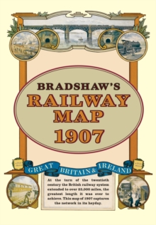 Bradshaw's Railway Folded Map 1907