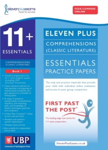 11+ Essentials Comprehensions for CEM : Book 1, Paperback Book 11+ Essentials Comprehensions for CEM : Book 1, Paperback Book