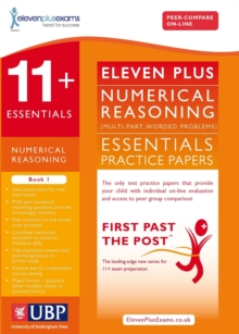 11+ Essentials Numerical Reasoning: Multi Part Questions : Maths Multi Part Worded Problems Book 1, Paperback Book 11+ Essentials Numerical Reasoning: Multi Part Questions : Maths Multi Part Worded Problems Book 1, Paperback Book