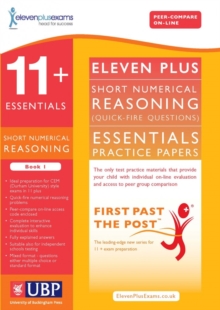 11+ Essentials Short Numerical Reasoning for CEM : Book 1, Paperback Book 11+ Essentials Short Numerical Reasoning for CEM : Book 1, Paperback Book