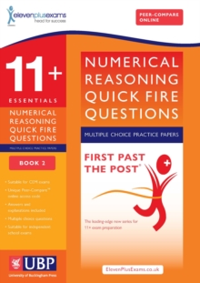 11+ Numerical Reasoning for CEM: Quick Fire Questions Multiple Choice : Book 2, Paperback Book 11+ Numerical Reasoning for CEM: Quick Fire Questions Multiple Choice : Book 2, Paperback Book