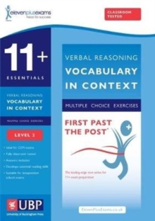 11+ Essentials Vocabulary in Context : Level 2, Paperback Book 11+ Essentials Vocabulary in Context : Level 2, Paperback Book