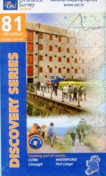 Cork, Waterford, Sheet map, folded Book Cork, Waterford, Sheet map, folded Book