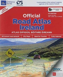 Official Road Atlas Ireland, Spiral bound Book Official Road Atlas Ireland, Spiral bound Book