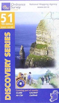 Clare, Galway, Sheet map, folded Book Clare, Galway, Sheet map, folded Book