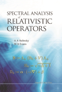 Spectral Analysis Of Relativistic Operators