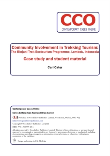 Community Involvement in Trekking Tourism: The Rinjani Trek Ecotoourism Programme, Lombok, Indonesia