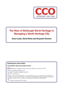 The Role of Edinburgh World Heritage in Managing a World Heritage City