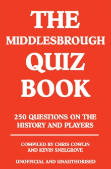 The Middlesbrough Quiz Book