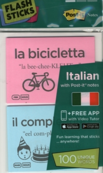 Flashsticks Italian Beginner Starter Pack, Cards Book Flashsticks Italian Beginner Starter Pack, Cards Book