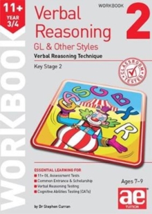 11+ Verbal Reasoning Year 3/4 GL & Other Styles Workbook 2 : Verbal Reasoning Technique