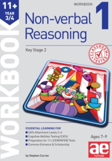 11+ Non-Verbal Reasoning Year 3/4 Workbook 1 : Including Multiple Choice Test Technique